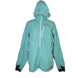 Patagonia Nano-Air Light Hybrid Hoody Pullover Jacket Blue Teal L Gorpcore